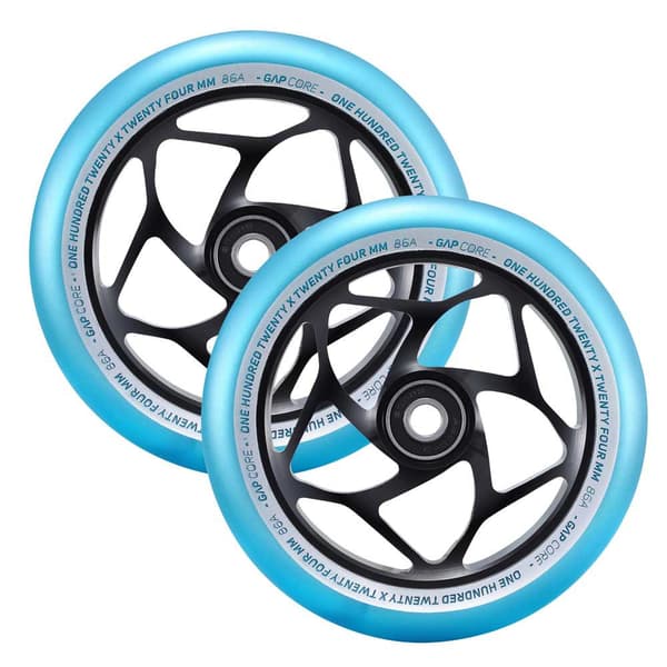 Blunt Skootterin Pyörä Gap Core Hopeinen 120mm