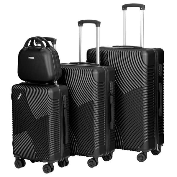 AZORES SVART 4in1 resväska set