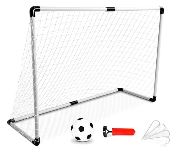 MINI børne fodboldmål 123x84x44 cm