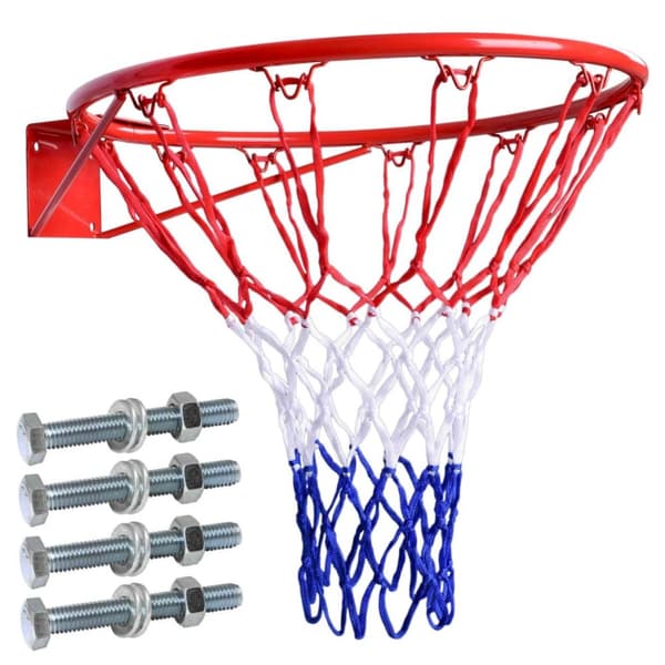 TOSSER basketballkurv med net, 45 cm