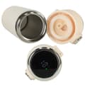 Miniatyrbild 6 av 6: Termisk vattenflaskmugg med munstycke LED termos 420ml, beige