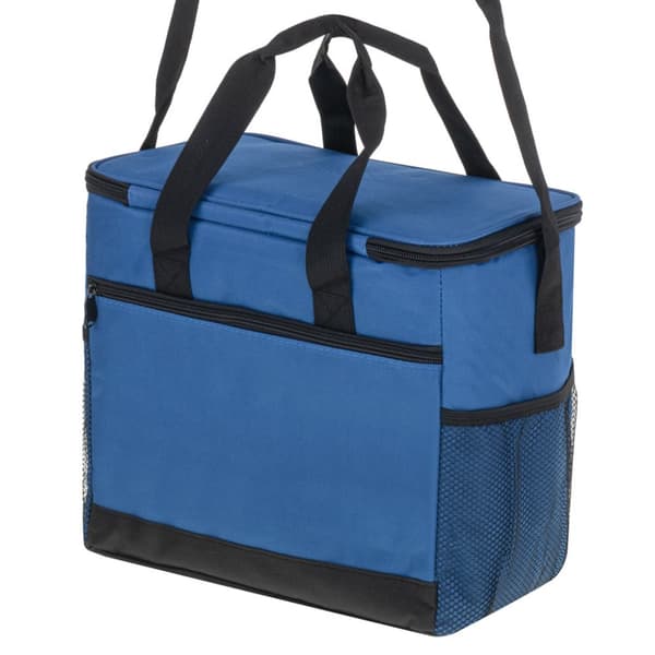Termopose til frokost, mad, morgenmad, isolerende, til strand, picnic, 16L, marineblå