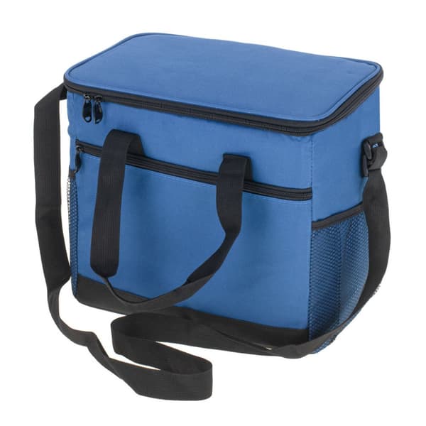 Termopose til frokost, mad, morgenmad, isolerende, til strand, picnic, 16L, marineblå