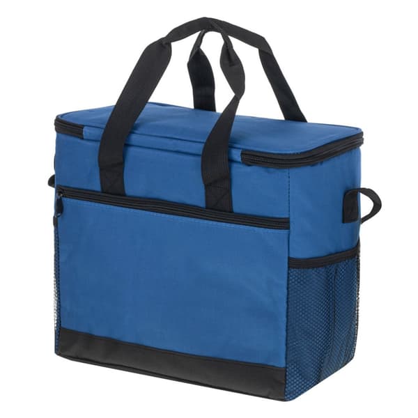 Termopose til frokost, mad, morgenmad, isolerende, til strand, picnic, 16L, marineblå