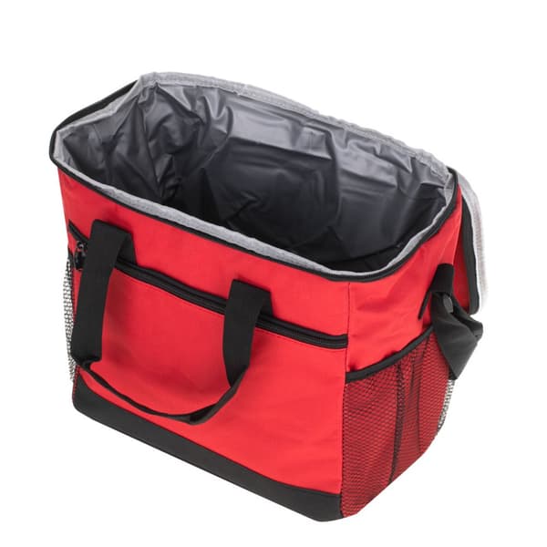 Termopose til frokost, mad, morgenmad, isolerende, til strand, picnic, 16L, rød