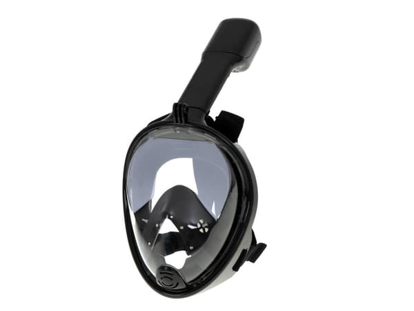 Snorkelmask helvikbar L/XL svart