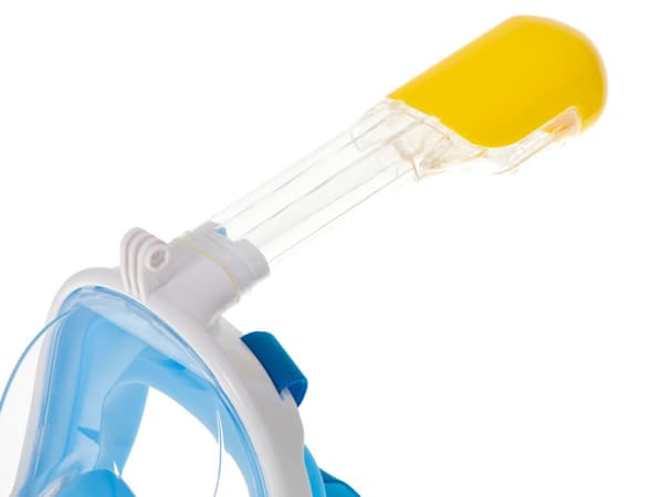 Fuld foldbar snorkelmaske S/M blå