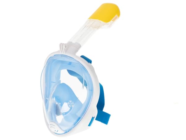 Fuld foldbar snorkelmaske S/M blå