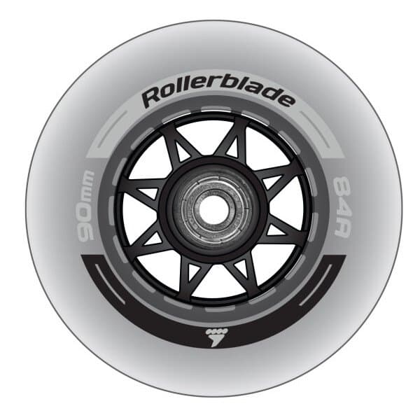 Rollerblade Leje 90 Mm/sg9 Hvid