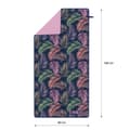 Miniatyrbild 7 av 7: NCR14 JUNGLE MICROFIBER HANDDUK 160x80 cm NILS