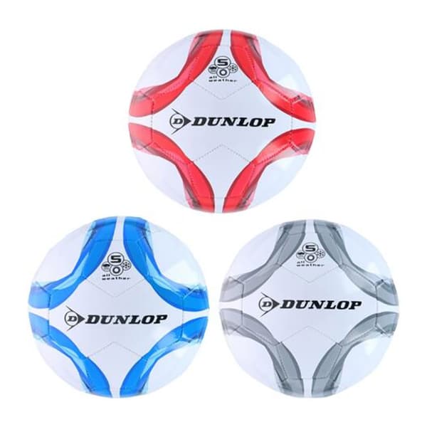 Dunlop-Fotbollsbolls.5(röd)