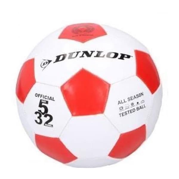 Dunlop-Fotbolls.5(röd)