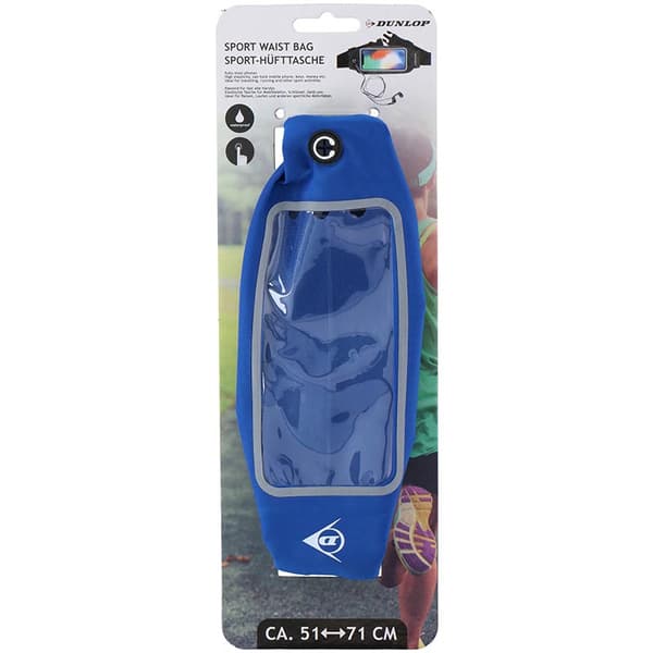 Dunlop-Sportbälteförelektronisksmartphone51-71cm(blå)