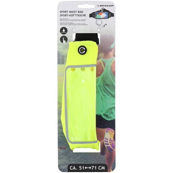 Dunlop-Sportbälteförelektronisksmartphone51-71cm(grön)