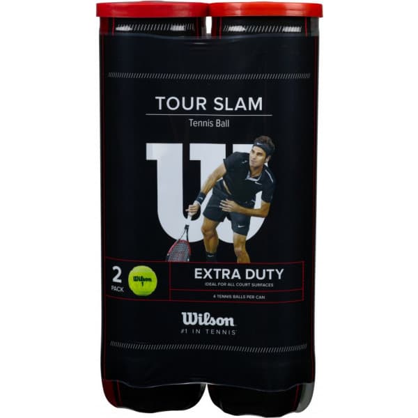 Wilson Tour Slam -tennispallo, 8 kpl
