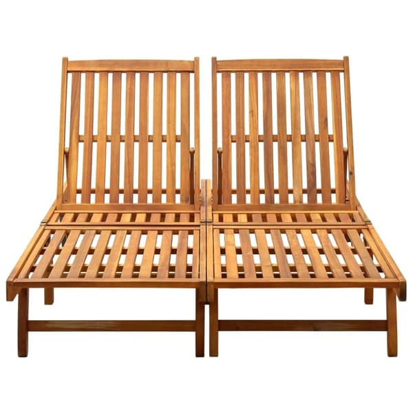 vidaXL Solseng for 2 personer heltre akasie
