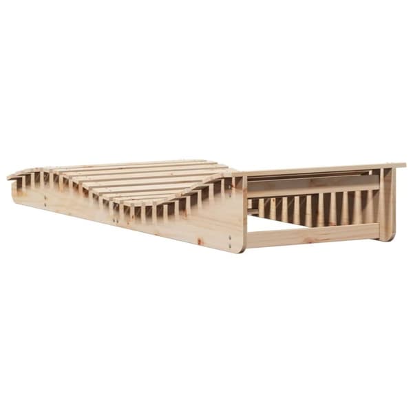 vidaXL Solseng 205x80x31,5 cm heltre furu