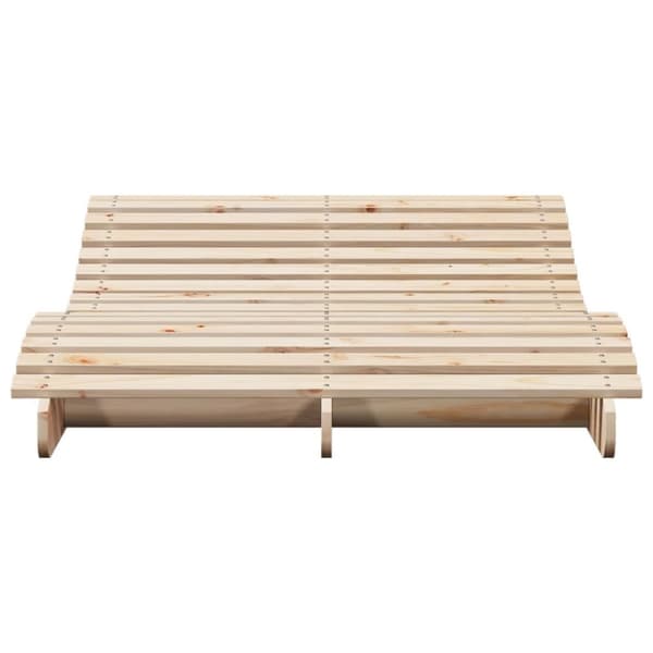 vidaXL liggestol 205x110x31,5 cm massivt fyrretræ