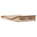 Miniatyrbillede 6 af 9: vidaXL liggestol 205x110x31,5 cm massivt fyrretræ