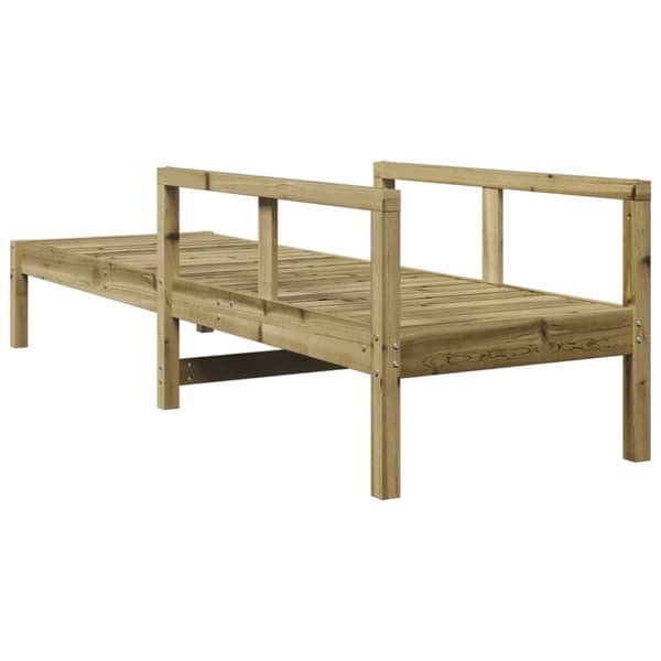 vidaXL Solseng 199,5x62x55 cm impregnert furu