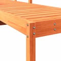 Pikkukuva 8 / 10: vidaXL Aurinkotuoli vahanruskea 199,5x62x55 cm täysi mänty