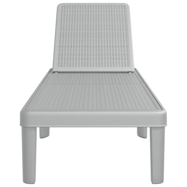 vidaXL Aurinkotuoli 4 suuntaan säädettävä 155,5x57x28 cm polypropeeni
