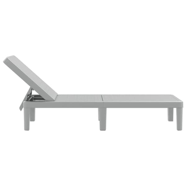 vidaXL Aurinkotuoli 4 suuntaan säädettävä 155,5x57x28 cm polypropeeni