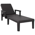Miniatyrbilde 2 av 11: vidaXL Høydejusterbar solseng 4-veis 155,5x57x28 cm polypropylen