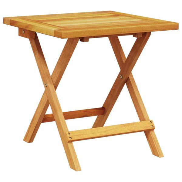 vidaXL Solsenger 2 stk med bord heltre akasie