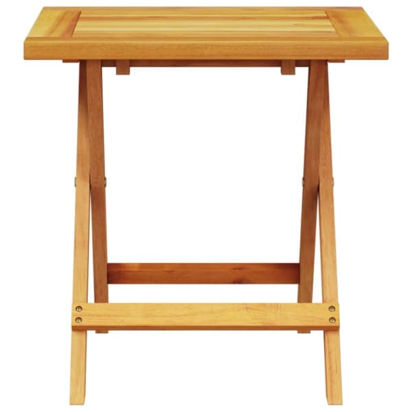 vidaXL Solsenger 2 stk med bord heltre akasie