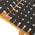 Pikkukuva 6 / 8: vidaXL Aurinkotuoli täysi akasiapuu ja musta kangas