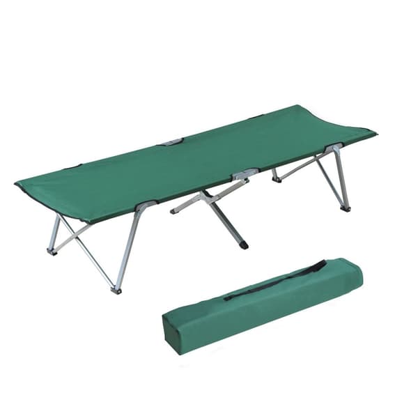 Rootz Camp Bed - Florting Bed - Kannettava nukkuva pinnasänky - Vedenpitävä Oxford -kangas - 193 cm x 64 cm x 40 cm