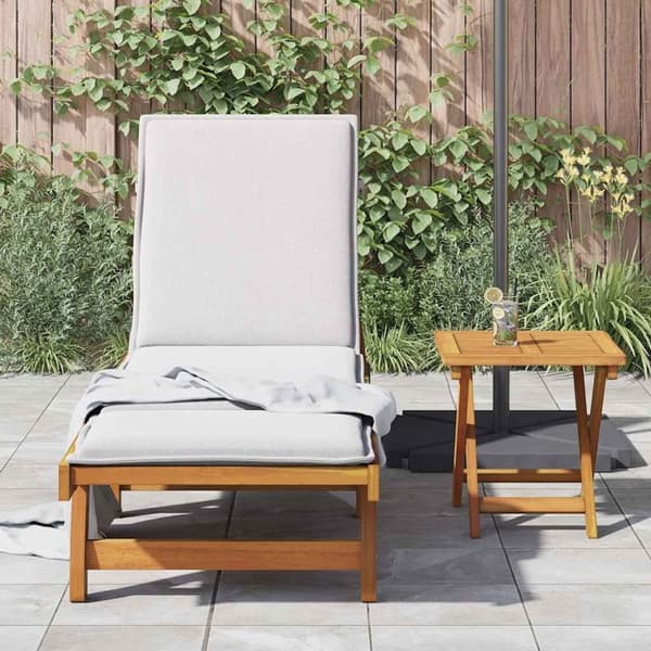 vidaXL Solseng med bord heltre akasie