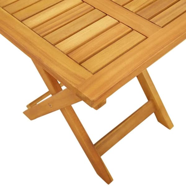 vidaXL Solseng med bord heltre akasie
