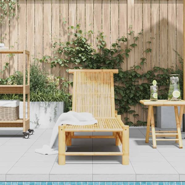 Solsäng 55x199x30 cm bambu