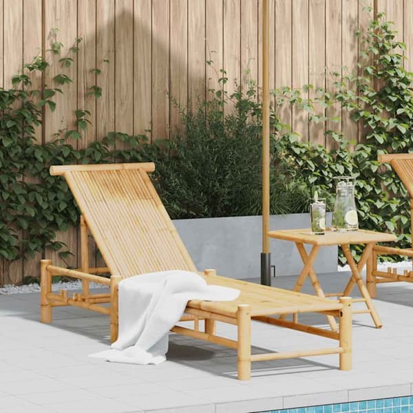 Solsäng 55x199x30 cm bambu