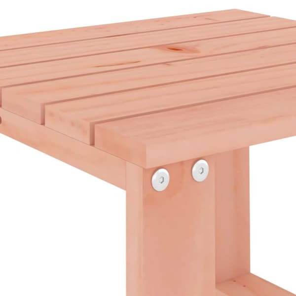 Solsängar 2 st med bord douglasträ
