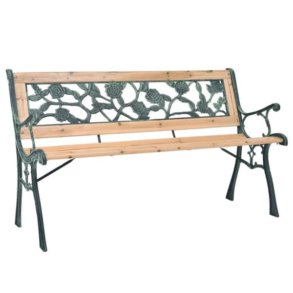 vidaXL havebænk 122 cm træ
