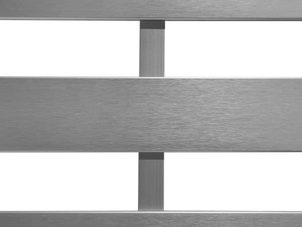 Puutarhapenkki vaaleanharmaa 142 x 70 x 80 cm alumiini polyesteri kahdelle UV-kestävä