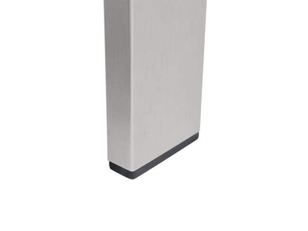 Puutarhapenkki tummanharmaa 142 x 70 x 80 cm alumiini polyesteri kahdelle UV-kestävä