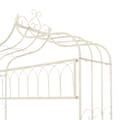 Pikkukuva 4 / 6: vidaXL Puutarhapenkki 122 cm rauta antiikinvalkoinen