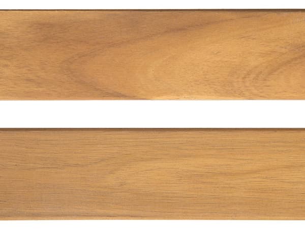 Puutarhapenkki vaalea puu sertifioitu akaasia 120 x 61 x 88 cm kahdelle rustiikkinen tyyli