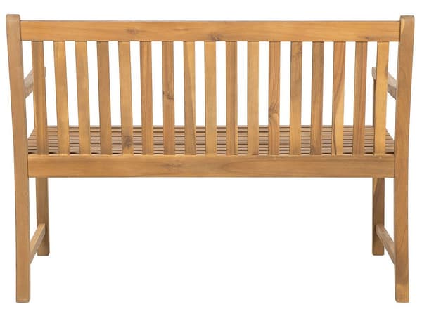 Klassisk Trädgårdsbänk för 2 Personer 120 cm med Certifierat Acacia Trä