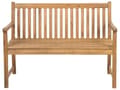 Miniatyrbild 1 av 8: Klassisk Trädgårdsbänk för 2 Personer 120 cm med Certifierat Acacia Trä