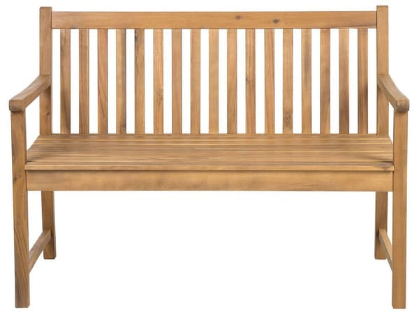Klassisk Trädgårdsbänk för 2 Personer 120 cm med Certifierat Acacia Trä