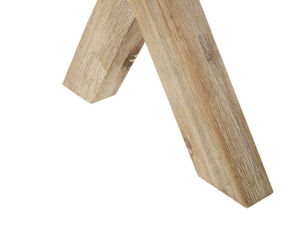 3-sits Utomhus Trädgårdsbänk av Fiber Cement i Grå Färg och Träben i Modern Stil till Veranda