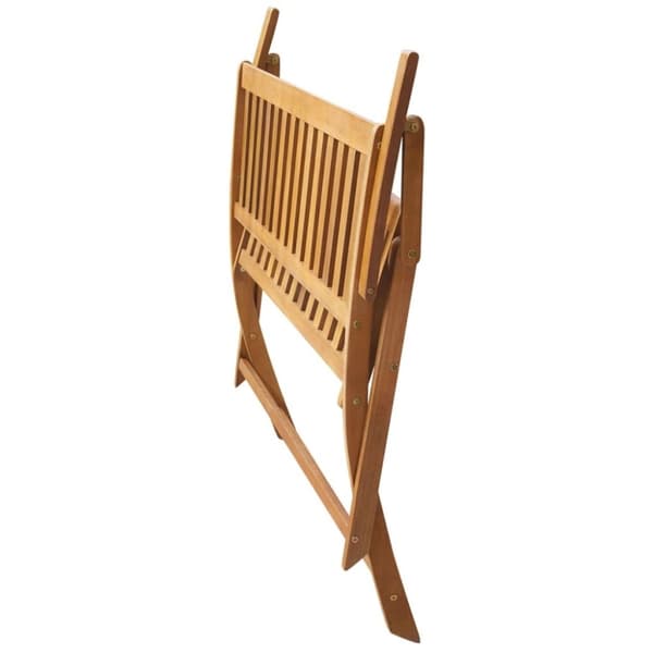 vidaXL Hagebenk med pute 120 cm heltre akasie