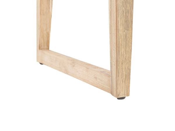 Puutarhapenkki harmaa kuitusementti/vaalea akasia 160 cm penkki ulos moderni tyyli