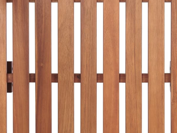 Utomhusbänk Acacia Wood 50 x 110 cm 2-sits Liten uteplats Väderbeständig