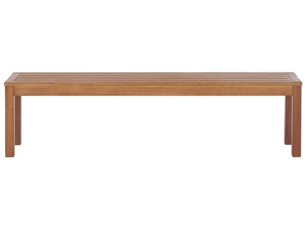 Havebænk Lyst Eukalyptus Træ Olieret 170 cm 3 Personers Dekorativ Udendørs Træbænk og Rustikt Design til Terrasse og Have Inspiration